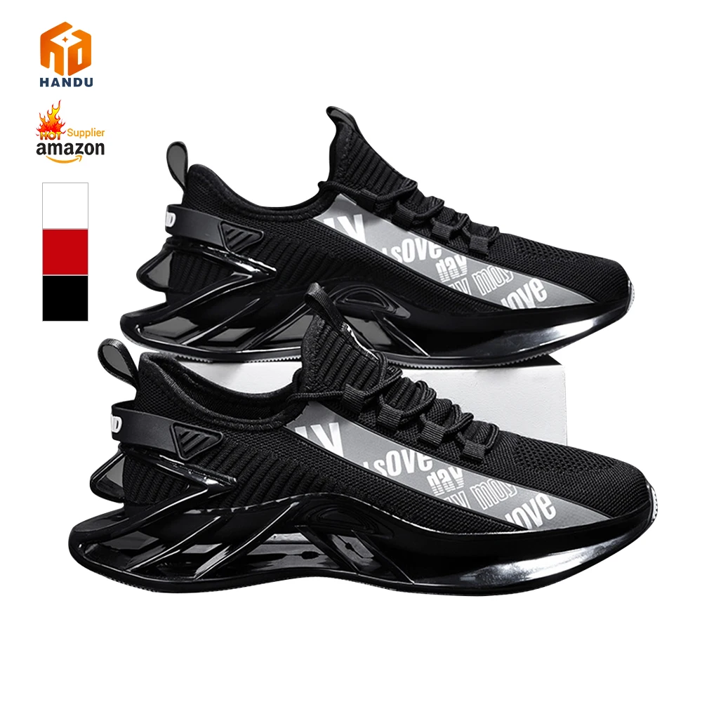 

2022 wholesale custom new latest design safety sneakers men mesh breathable laceup casual sport shoes, Picture
