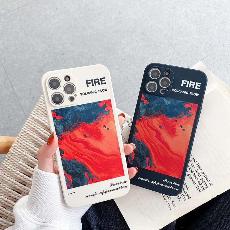 

Tide brand rendering abstract for iphone 13 12promax mobile phone case 12mini 11/Xs/Xr soft shell 8plus male 7