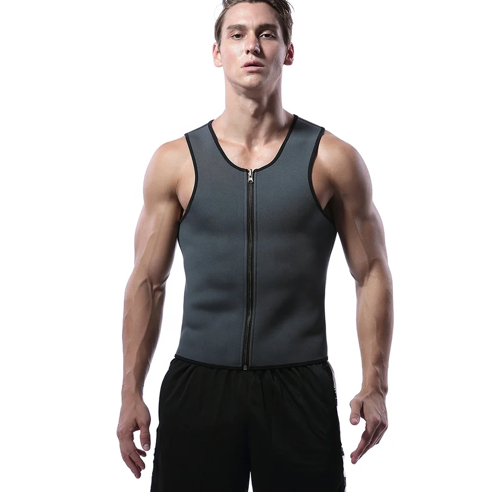 

Customized Logo Gym Vest Neoprene Waist Trainer Belt Vest Manufacturers For Man