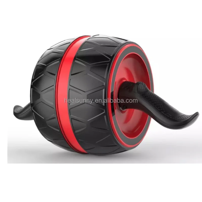 

Household multifunctional stretching abdomen wheel rubber roller abdominal abdomen mute exercise fitness equipment, Customized color