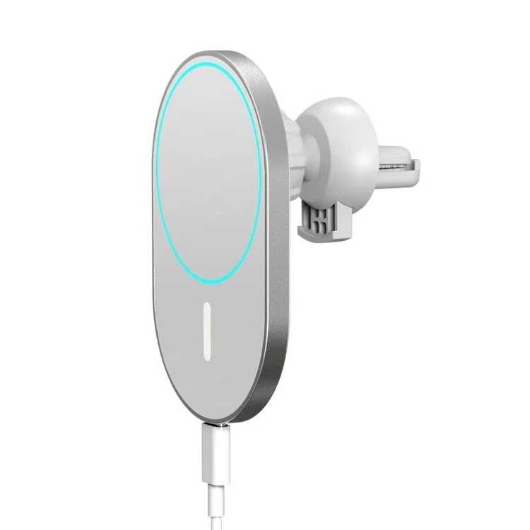

Automatic Magnetic Wireless Car Charger Mount 15w Fast Wireless Car Charger Windshield Dashboard Air Vent Phone Holder