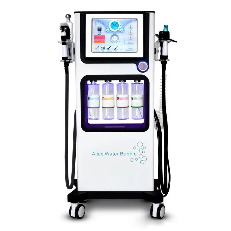 

2021 Alice Water Bubble Hydra Aqua Dermabrasion Oxygen Jet Peel Facial Machine