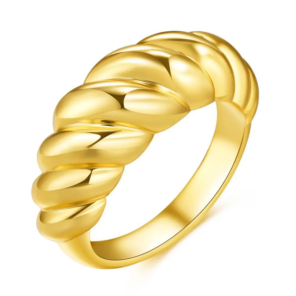 

Wholesale Fashion Croissant Thread Ladies Luxury Ring