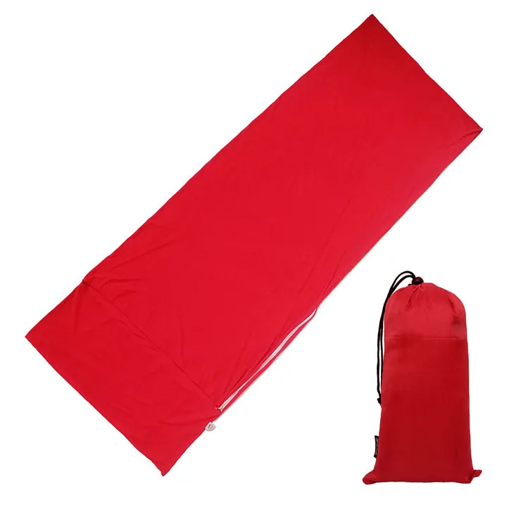 

Wholesale Lightweight Foldable Portable Travel Sleeping Bag Liner, Red