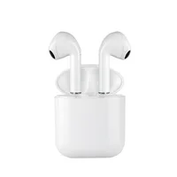 

2020 tws Twin wireless earphones BT 5.0 mini bluetooth earbuds with charging box tws bluetooth earphones headphones i18