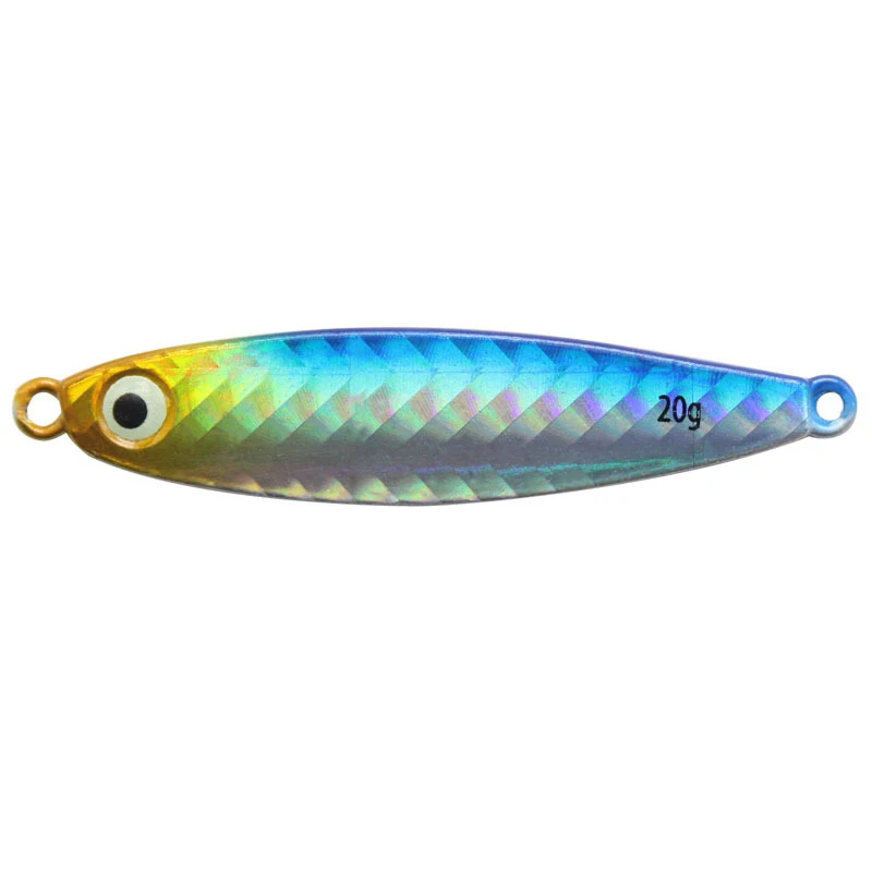 

Fishing Lure Metal Isca Artificial 3D Eye Metal Casting Bait 7g 10g 15g 20g 30g Luminous Mackerel Swimming Bait Jigging Lure, 8 colors