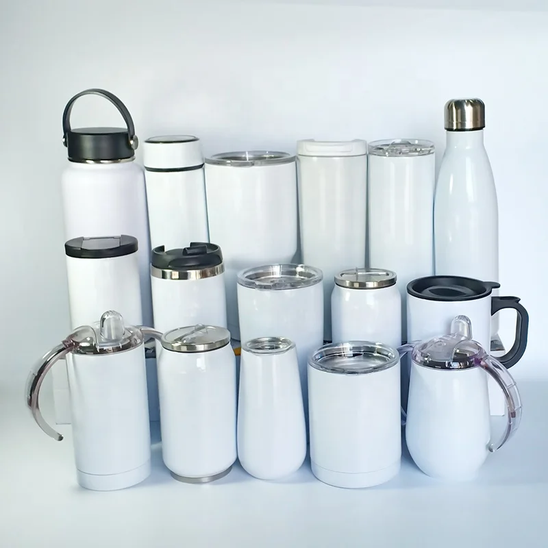 

RTS bottle water sublimation sublimation water bottle sublimation sports water bottles, Customized color