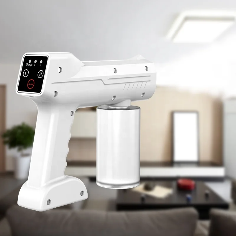 

Q7-01 handheld sprayers blu ray disinfection spray gun household Sterilization equipment atomization nano disinfection spray gun