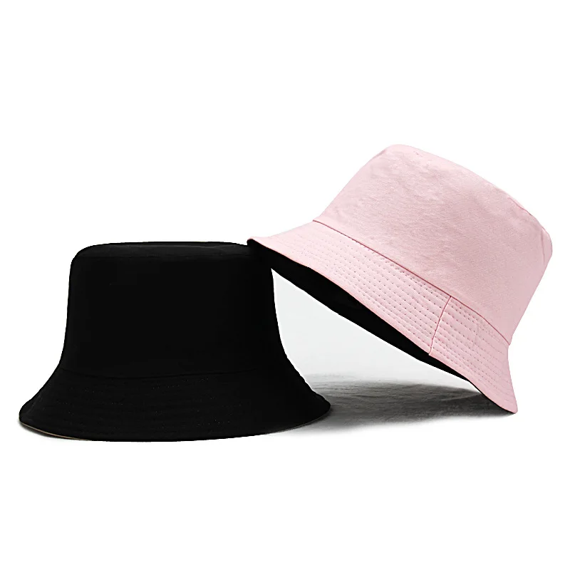 

custom bucket hat embroidery 100% cotton bucket cap with string