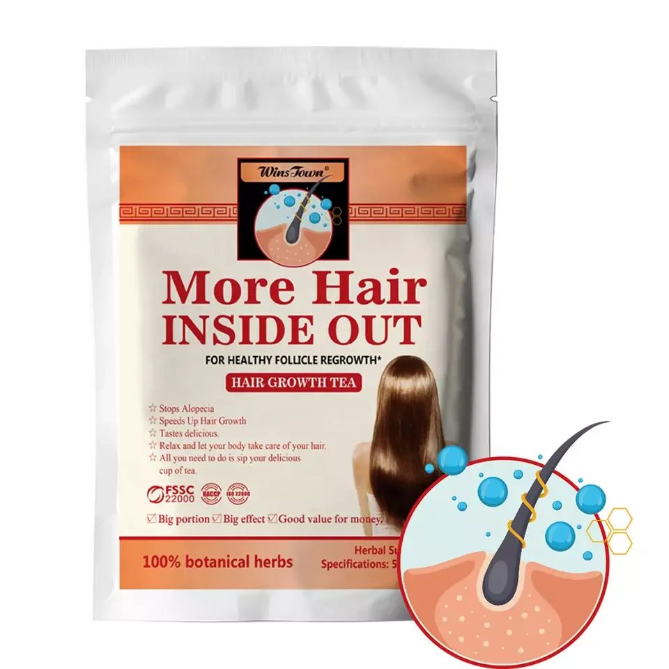 

Winstown More hair inside out for healthy follicle regrow hair growth tea