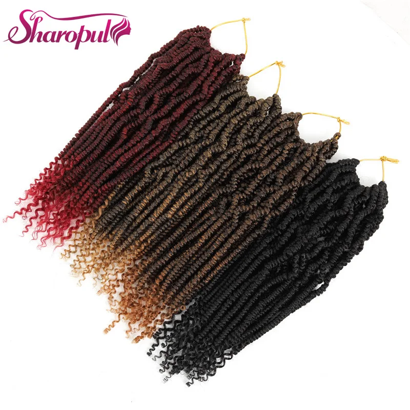 

Bomb Twist braiding hair extension for black women synthetic crochet freetress hair