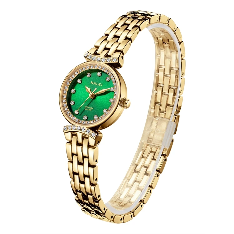 

New quartz movement fashion classic retro exquisite alloy waterproof ladies quartz watch, 5 colors