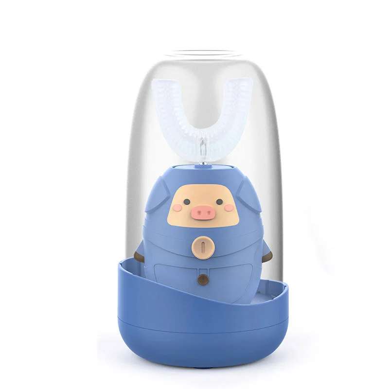 

360 Degree U Shape Ultrasonic Electric Toothbrush Whitening Ultrasonic full automatically 2-12 year old Kids electric toothbrush