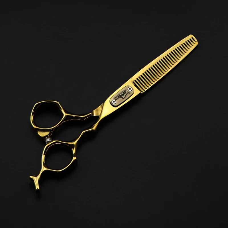 

Superior Quality 6 Inch FMC-03 Silver Color Stainless Steel Long Service Life Barber Scissors