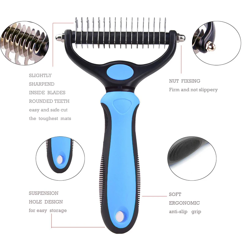 S Original Deshedding Grooming Tool For Dogs Cats Effectively Reduces