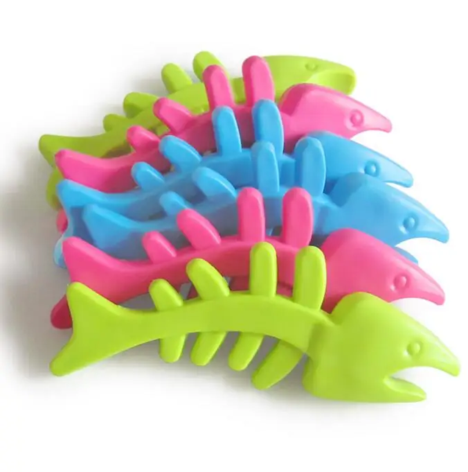 

Fish Shape Pets teeth cleaning toys TPR dog cat pet toy durable rubber cat chew toys