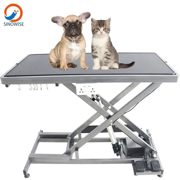 

Adjustable Large Dog Pet Grooming Table pet electric hydraulic pet grooming table