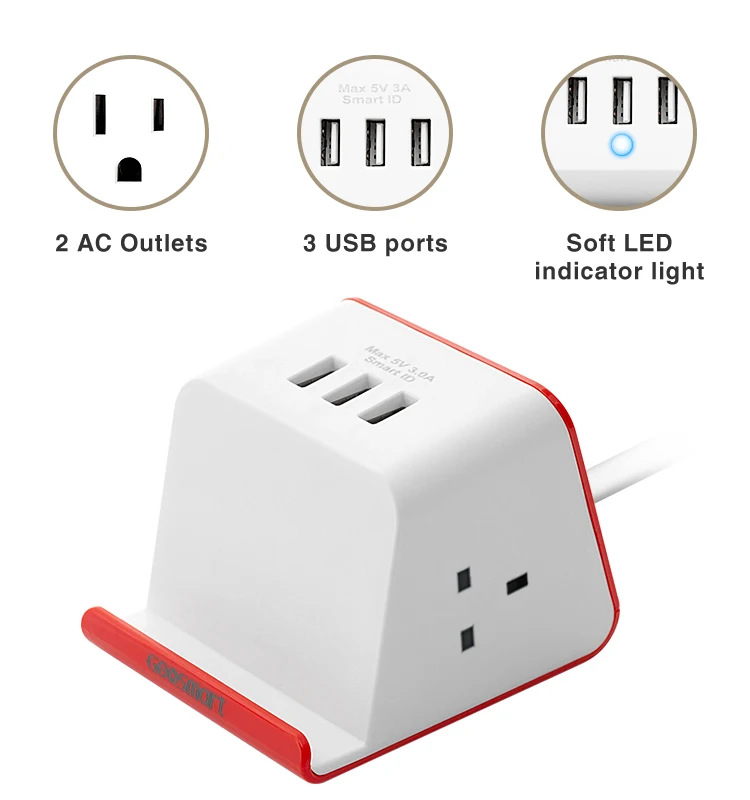 
smart adapter electric power strip extension socket 
