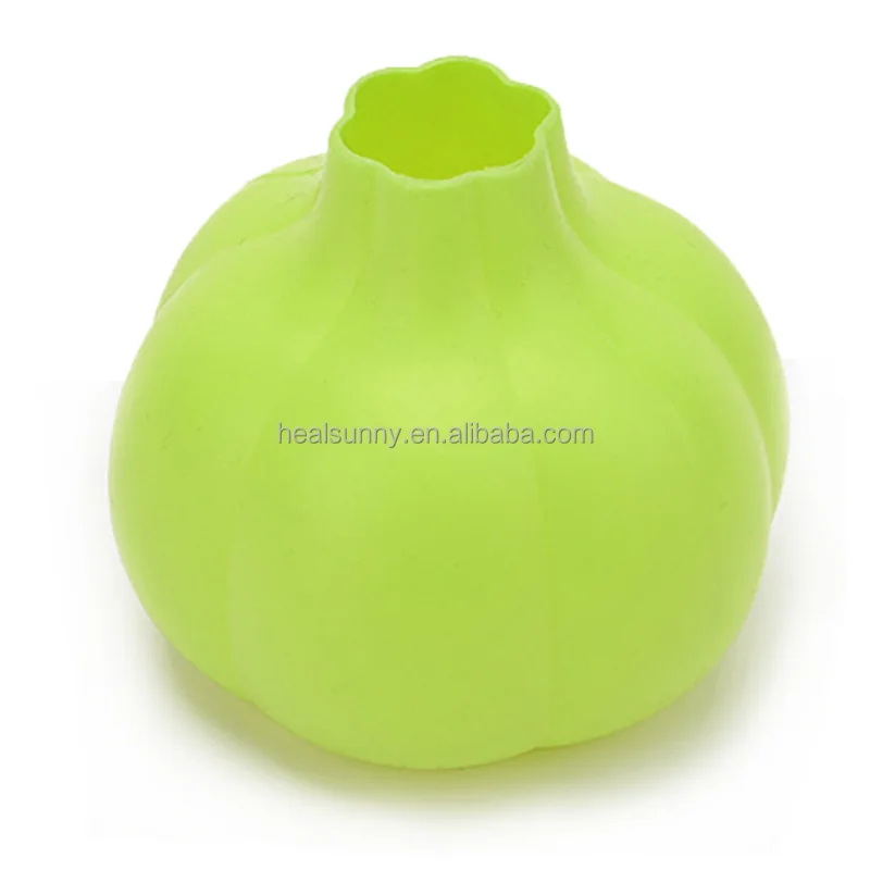 

Food Grade Approved Silicone Garlic Peeler BPA Free Kitchen Use, Green and customize color