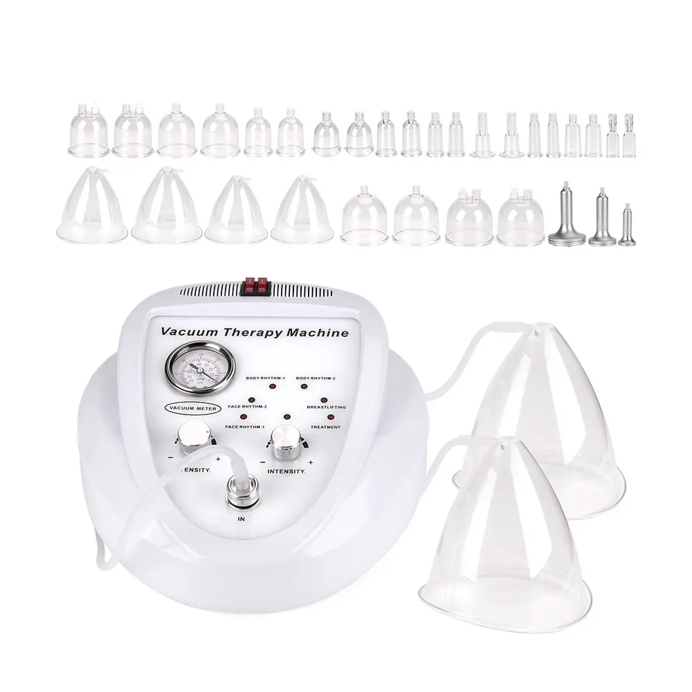 

Best Seller Vacuum Breast 180ml XL Butt Lift Cupping Buttock Breast Enlargement Machine With 32 Suction Cups