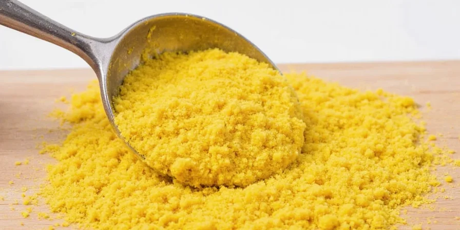 Classic mustard mix in a small bowl