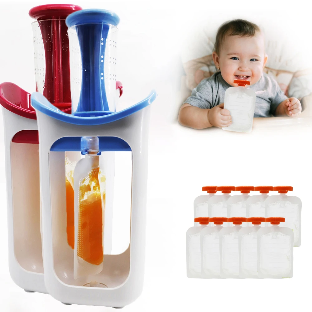 

Squeeze Station Pouch Baby Fresh Fruit Juice Food Maker