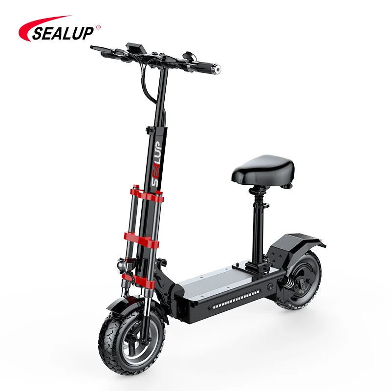 

SEALUP 500w Bicycle Elektrische Fast Adult Electric E Scooter 150kg Load Frame And Accessories For Sale