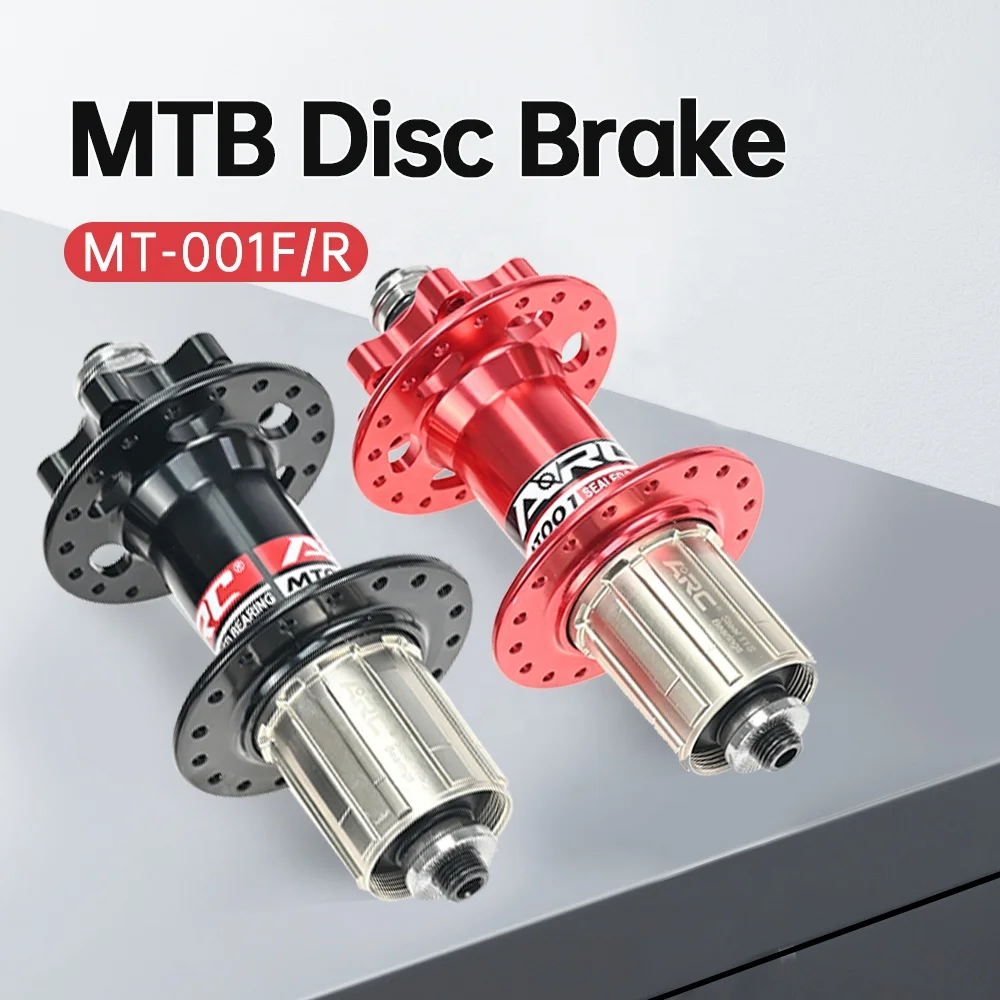 Hot Selling Mountain Bicycle OEM Super Light MT - 001F / R Hubs Bicycle 32/36H Mountain E-bike Hub Disc Brake Bike Hub