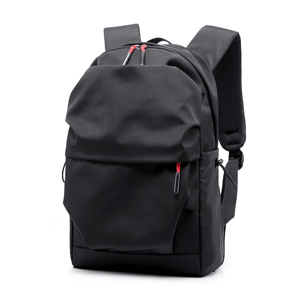 

Customized Waterproof Nylon Fabric Man Backpack School Backpack With Computer Bag Compartment, Customized color
