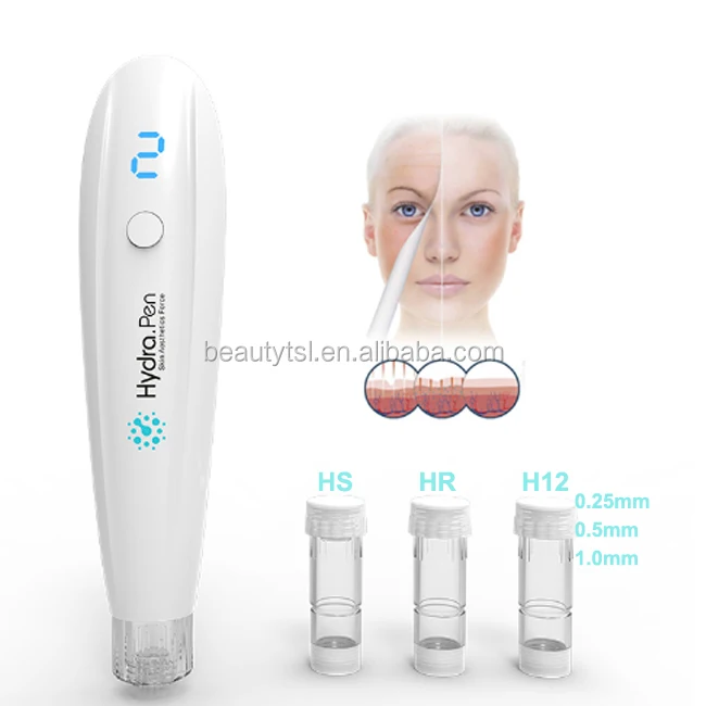 Hydrapen H2 Apply serum Microneedling therapy with nano needle Pen