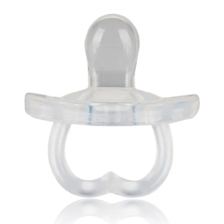 silicone baby pacifier clip