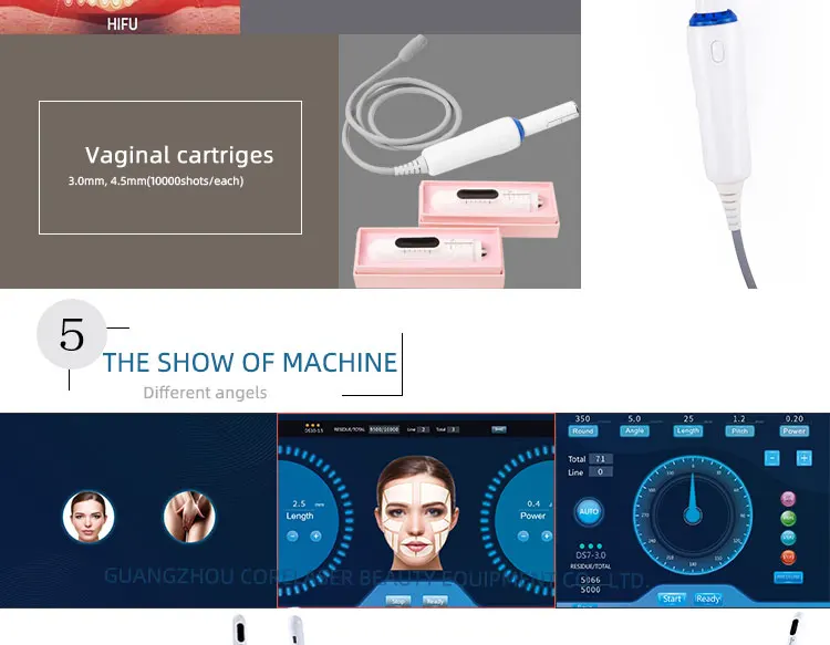 Top sale! Beauty Equipment Hifu vaginal tightening Machine