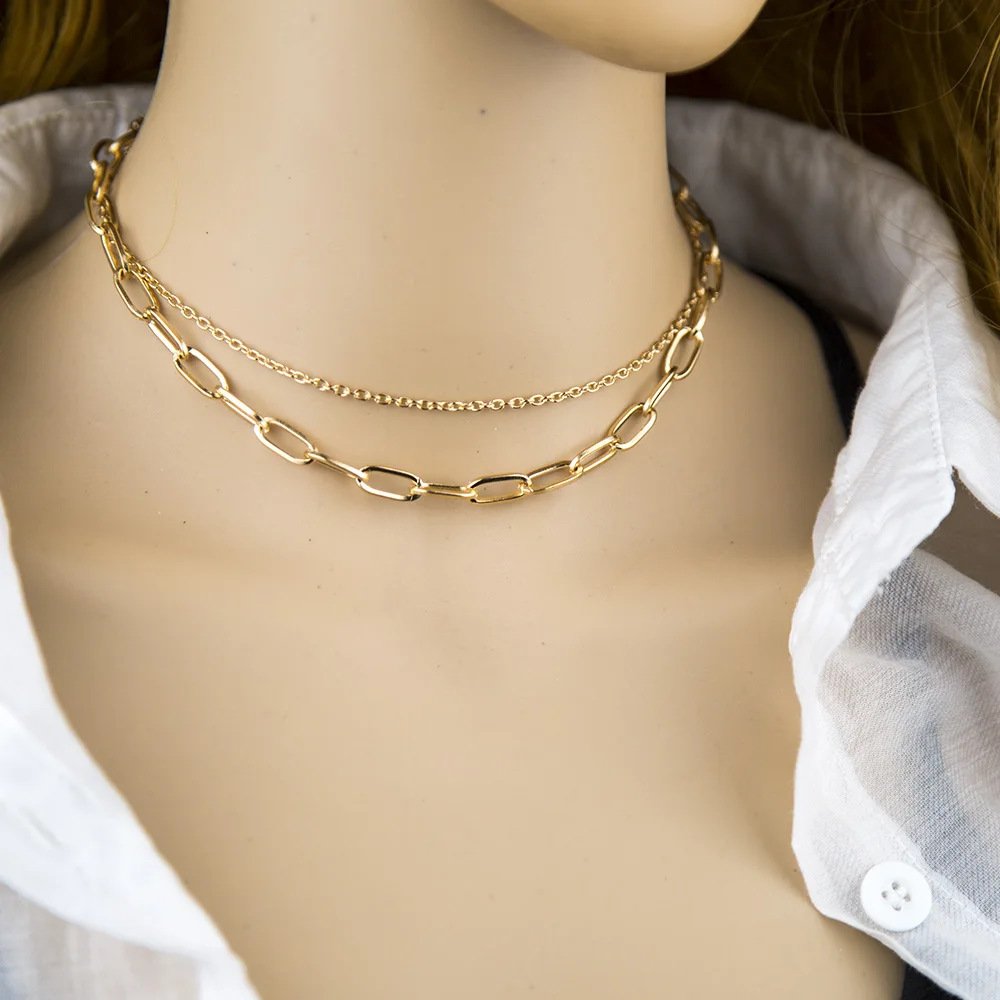

fashion chain necklace women for women wholesale N209211, Picture shows