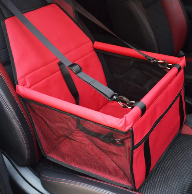 

C&C Small Dogs Car Covers Pet Dog Seat Cover dog car booster seat foldable pet car seat, Black, grey, as per your special request