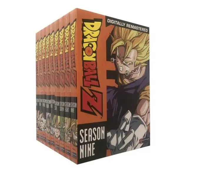 

Dragon Ball Season 1-9 54DVD Digitally Remastered DVD Series Movies factory supply CD box sets festival gift free shipping
