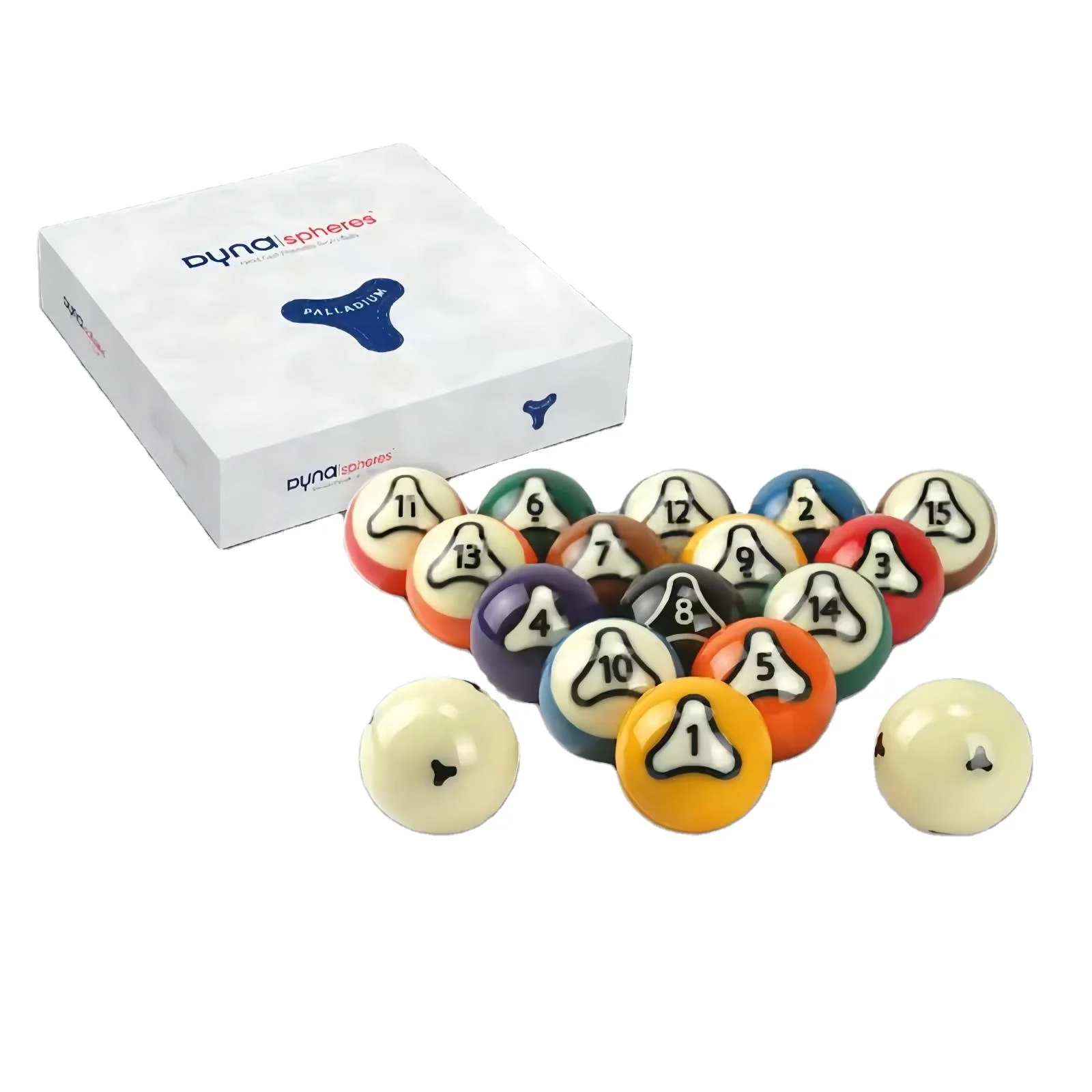 Top Quality Unique Design Dyna Billiard Balls for Sale 57.2mm Spherical Surface Is As Smooth As a Mirror