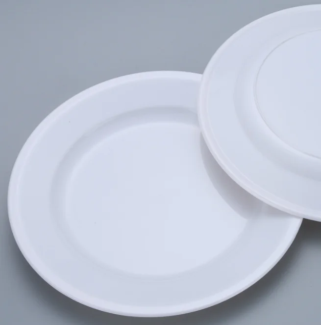 

Plastic western dinner plate steak plate round fruit plate