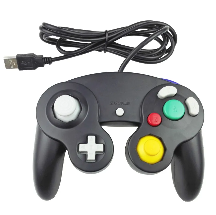 

Travelcool Classic Wired Gamepad Controller Joypad Joystick For Nintend For Gamecube For Wii Vibration Gaming