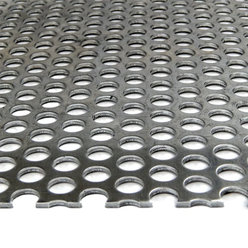 Many Sizes Perforated Aluminium Sheet Metal 5.0mm diameter holes 