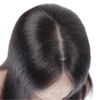 

New Design Human Hair Preplucked knots bleached Hd Transparent Swiss lace wig