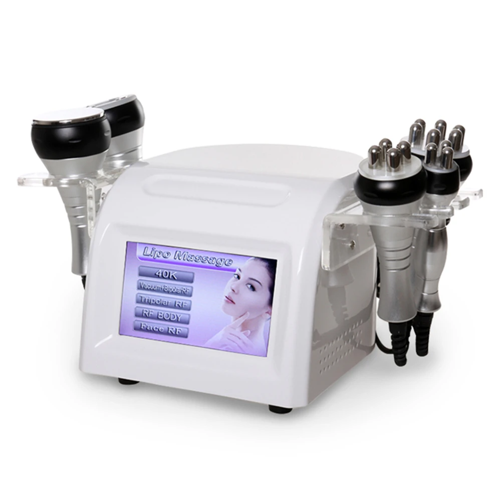 

Fat exploding instrument, negative pressure RF 5 in 1 radio frequency instrument, multi-pole radio frequency body introduct