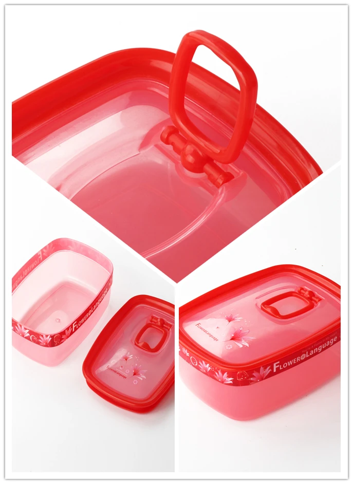 New Design Air Vent Microwave Food Container for Promotional
