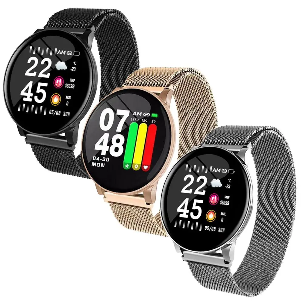 

W8 Smart Watch Women Watches Men Waterproof Fitness Tracker Bracelet Sports Heart Rate Monitor Smartwatch Wristband for Xiaomi