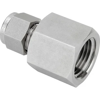 Female Connector Fitting Swagelok Type Compression Fitting Female Stud ...