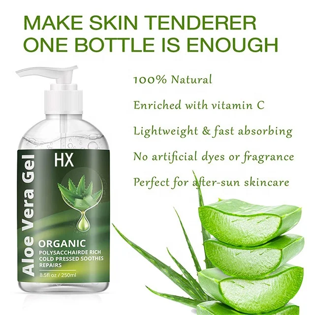 
Private Label All Natural Organic Soothing Body And Face Care 100% Pure Aloe Vera Gel Gallon 