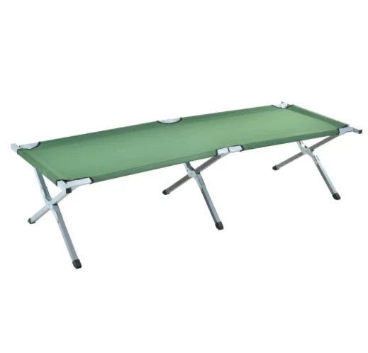 

Fold-able Easy Carrying Aluminum And Metal Folding Bed Stretcher Military Bed Army Cot Folding Camping Bed