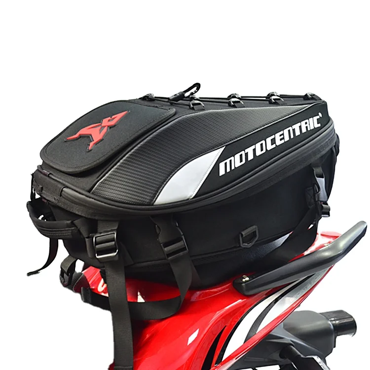 
New Design Motorcycle Side Helmet Riding Travel Tail Bags 