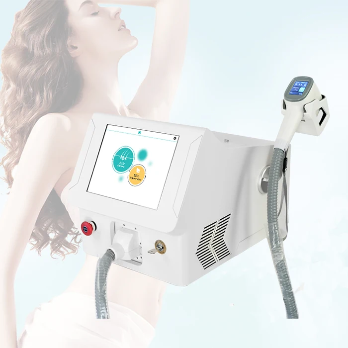 

Powerful cooling system 808nm cold hair removal laser portable machine