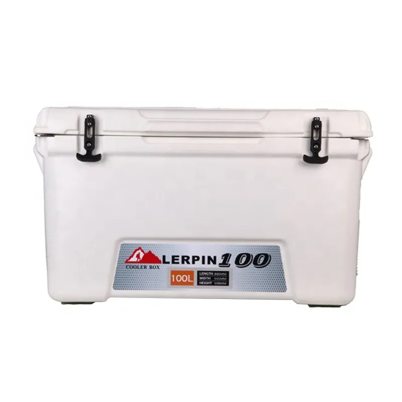 

100 liter big fishing cooler box, large fishing cooler box made in China