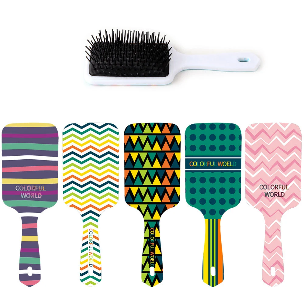 

Customize Logo Hair Brush Air Cushion Detangling Massage ABS Hair Brush, Purple.,pink,green,etc.